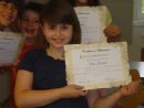 Hebrew School -Distribution of certificates