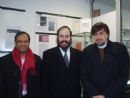Rabbi Chaim Drukman met with the head of the Muslim and Buddhist communities in Luzern